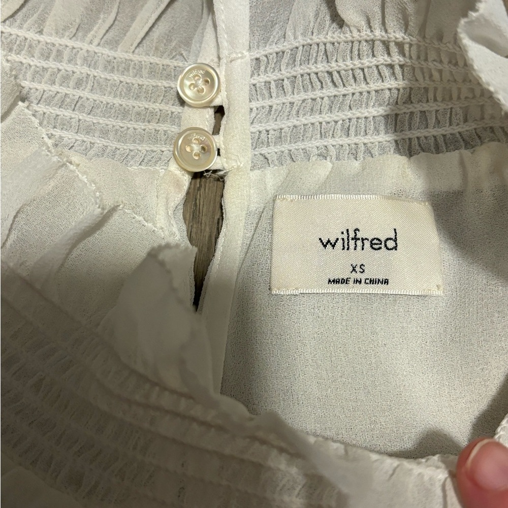 Aritzia Wilfred Lapointe Blouse - Picture 5 of 9